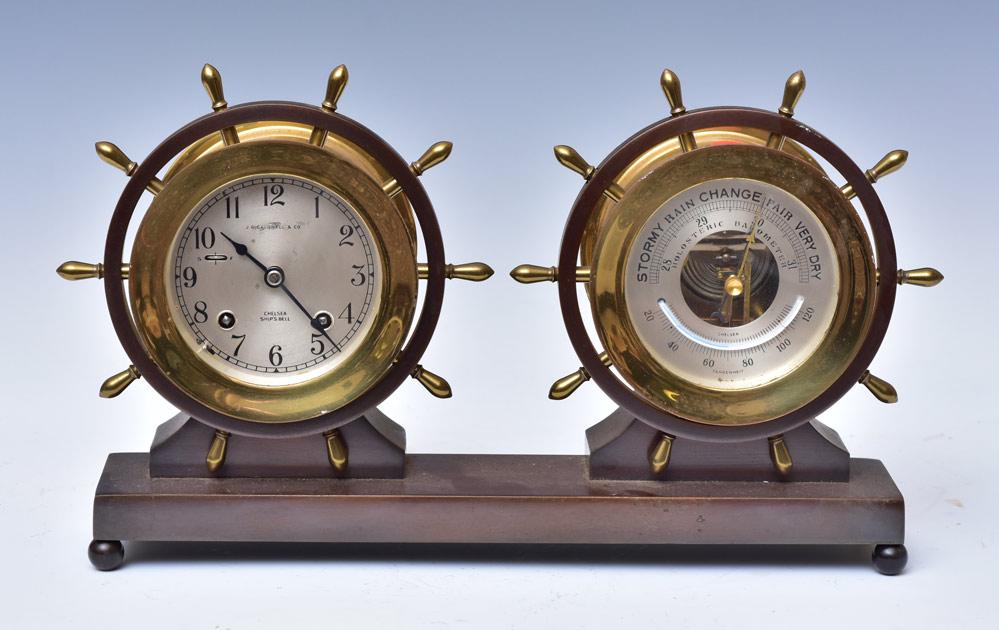 Chelsea Ship's Clock and Barometer (1 of 2)