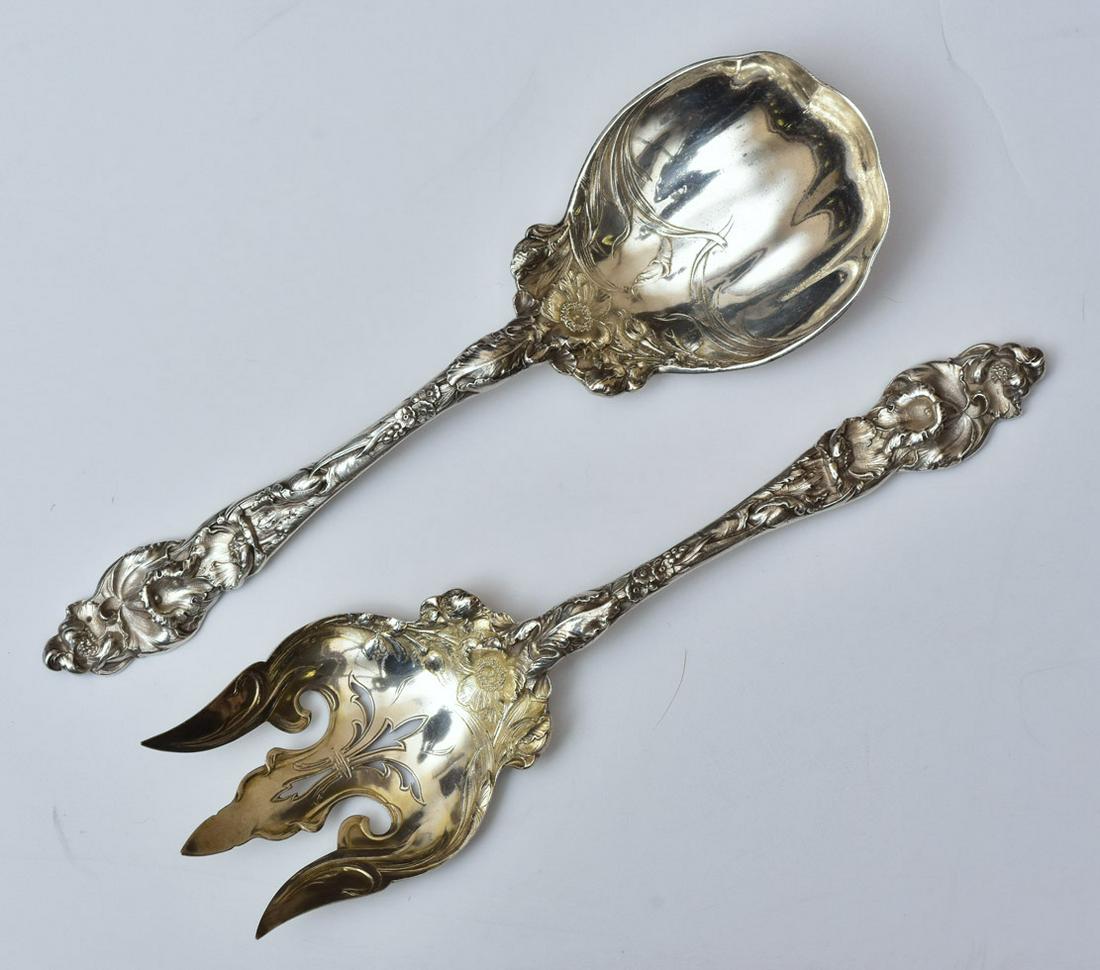 Reed & Barton Sterling Silver Salad Set (1 of 4)