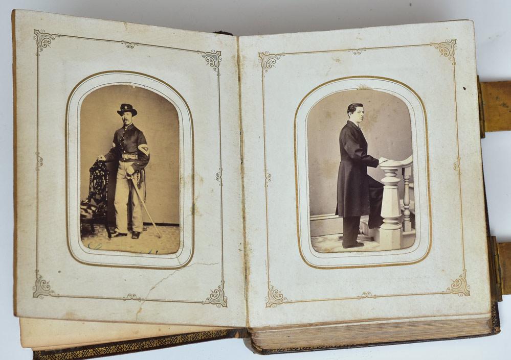 CDV Album with Soldiers and Outdoor Views (1 of 20)
