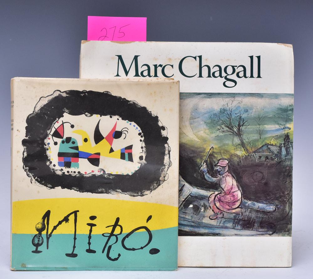 Joan Miro and Marc Chagall Books (1 of 7)