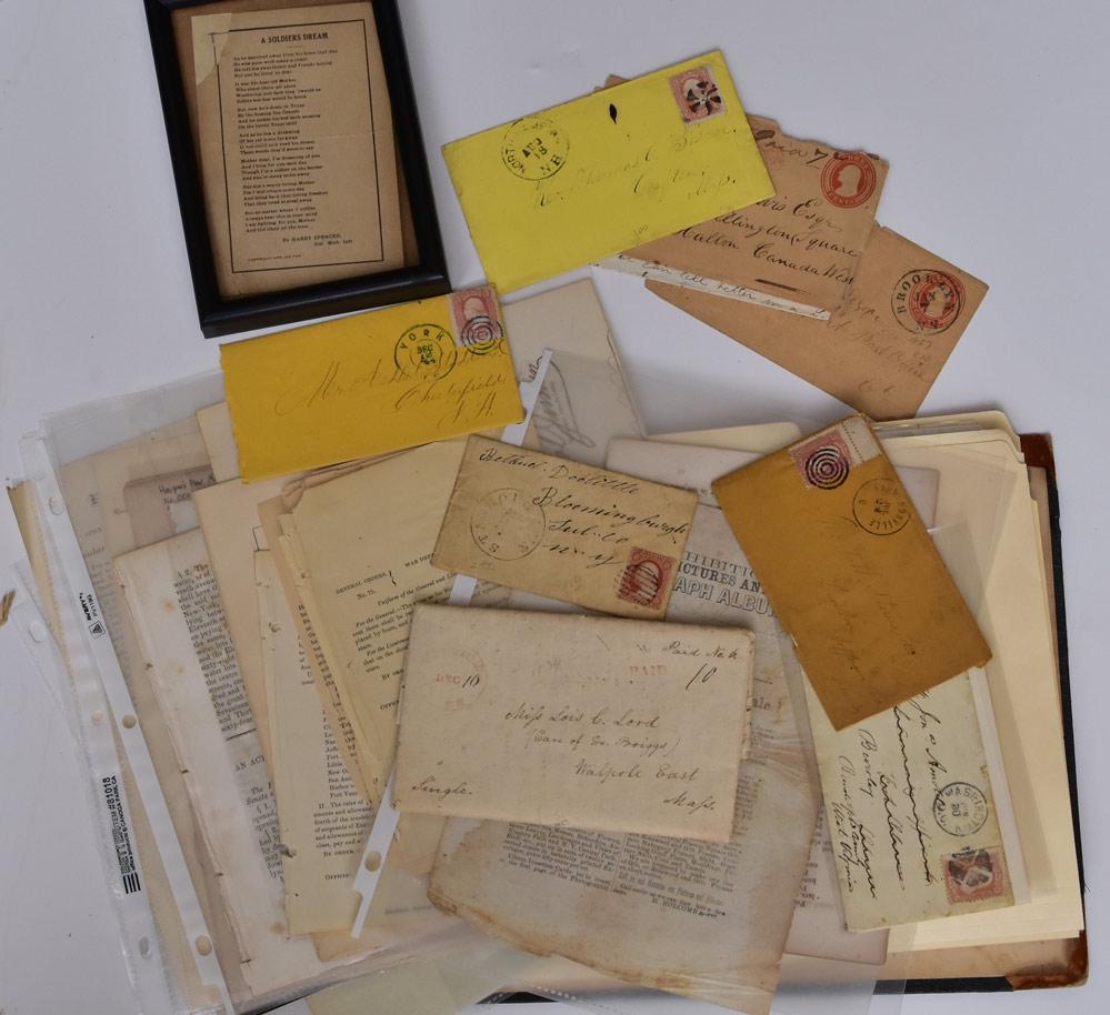 Group of Military Letters (1 of 13)