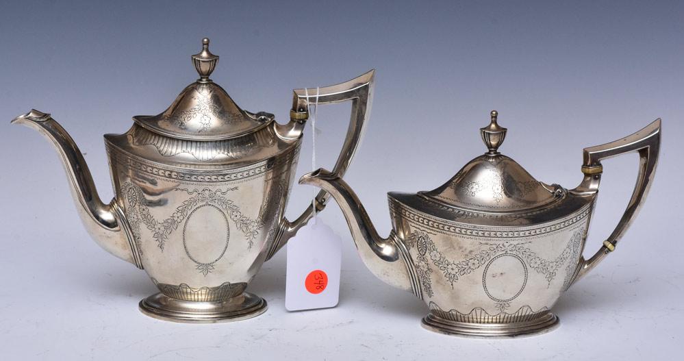Gorham Sterling Silver Teapots (2) (1 of 1)