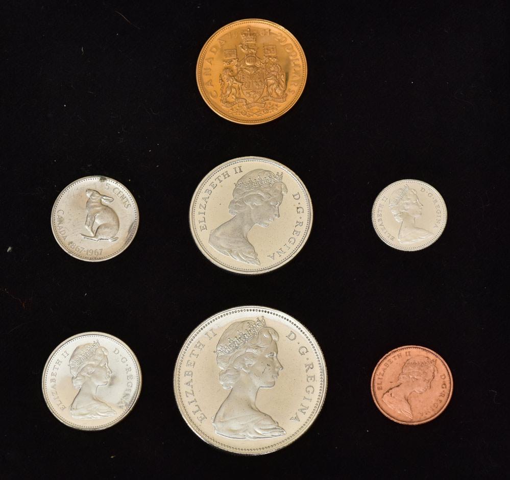 Royal Canadian Mint Proof Set, 1961 (1 of 2)
