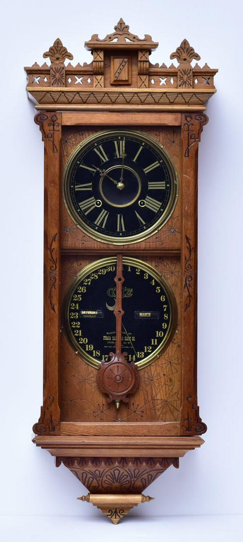 Ithaca "Brisbane" Calendar Clock (1 of 4)