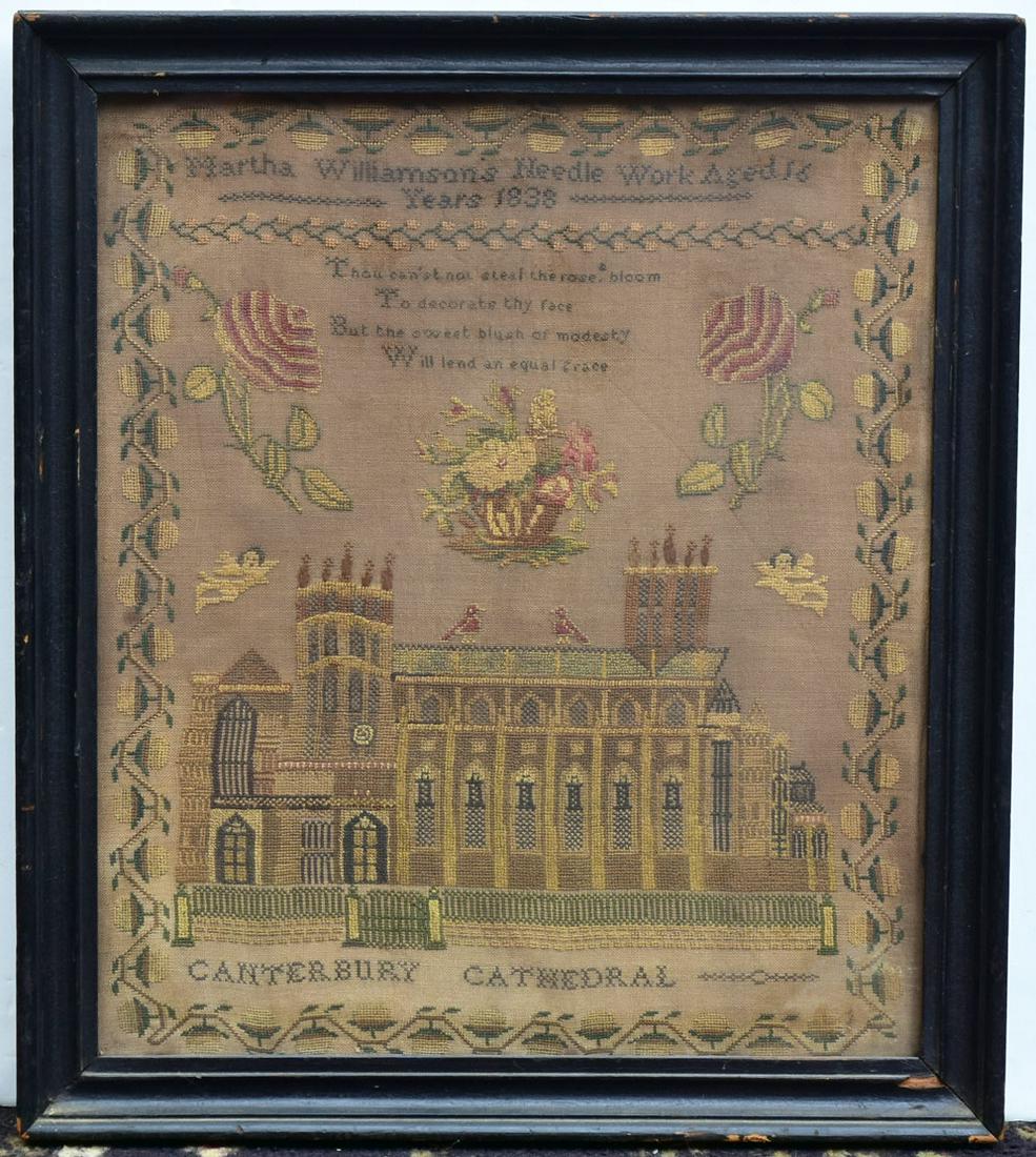 English Needlework Sampler (1 of 1)