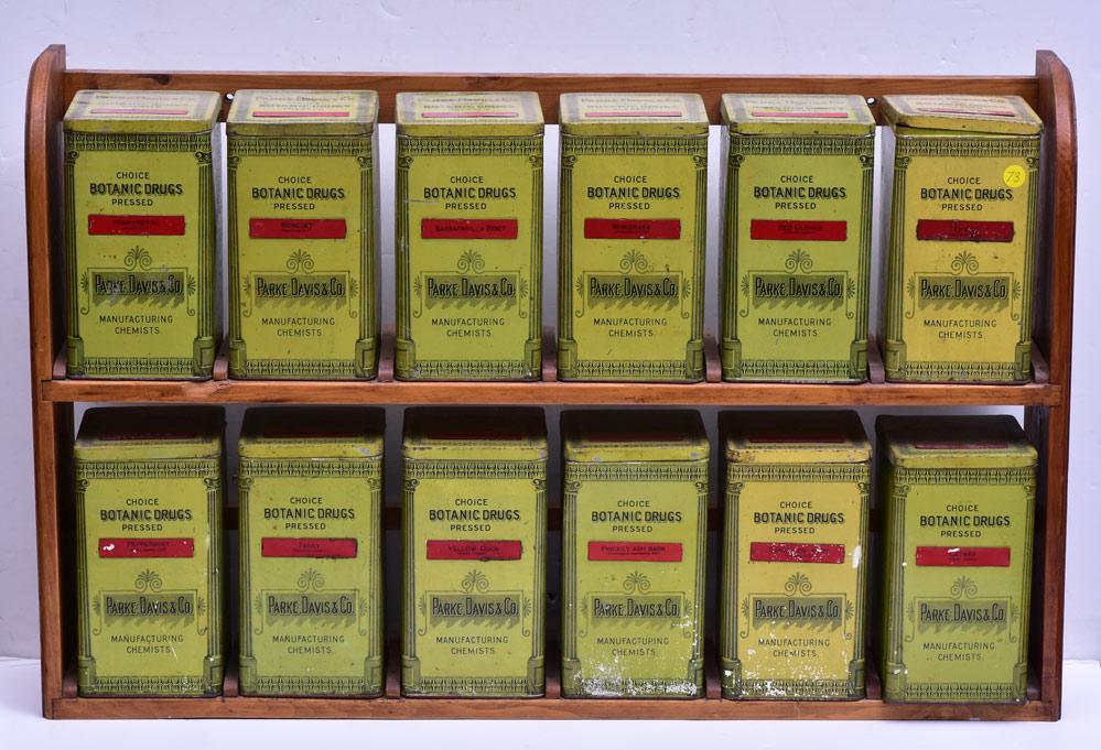 Parke, Davis & Co. Medicinal Tins (1 of 2)