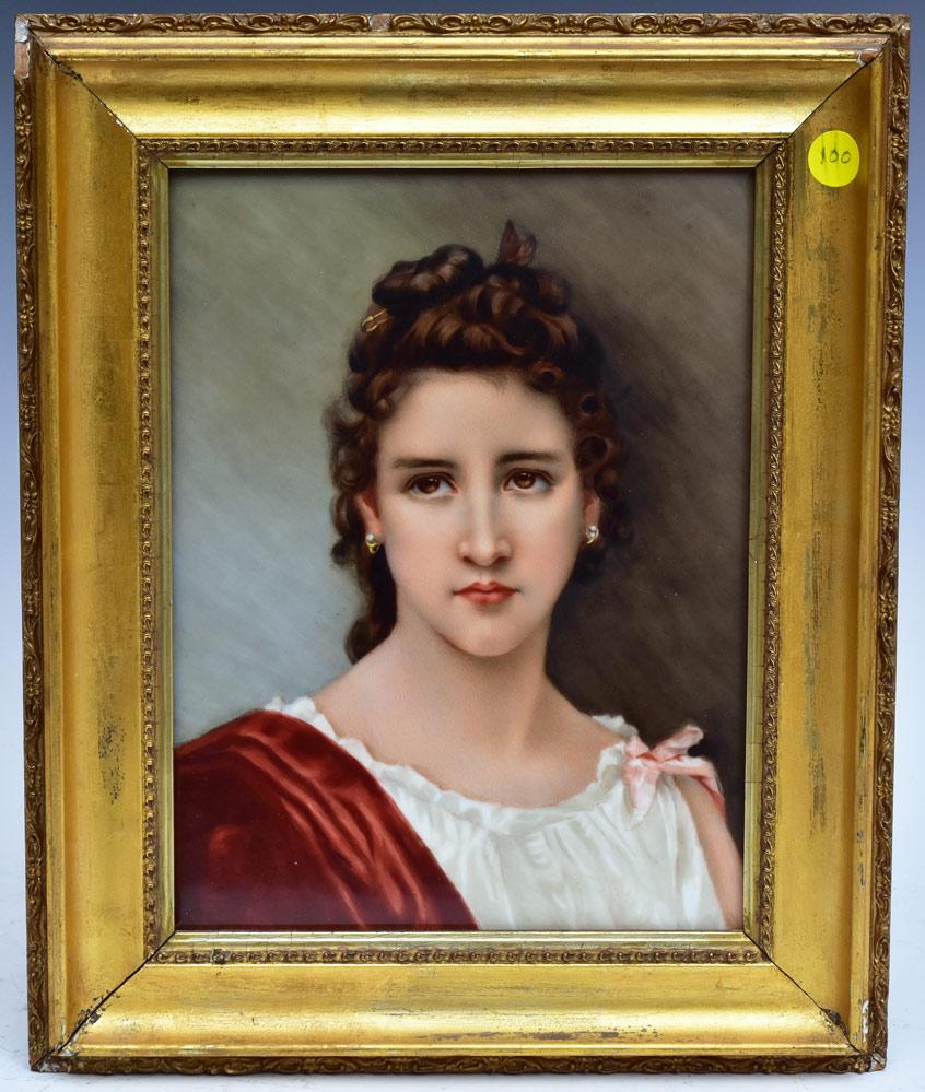 Limoges Hand Painted Porcelain Plaque (1 of 5)