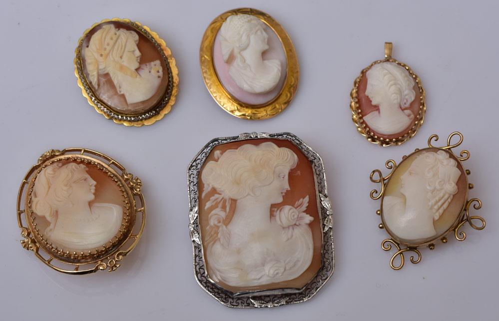 Cameo Brooches (6) (1 of 1)