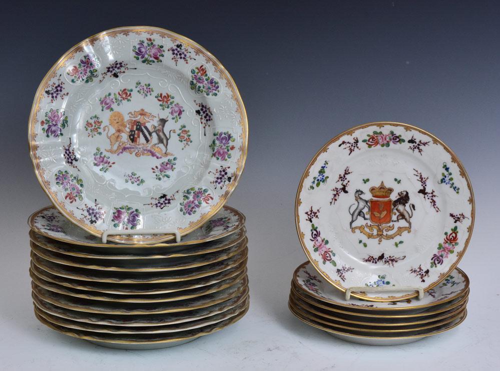 Chinese Export Porcelain Plates (1 of 2)