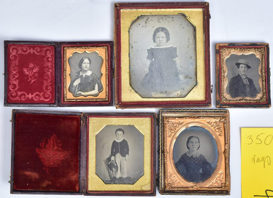 Group of Five Cased Images (1 of 3)