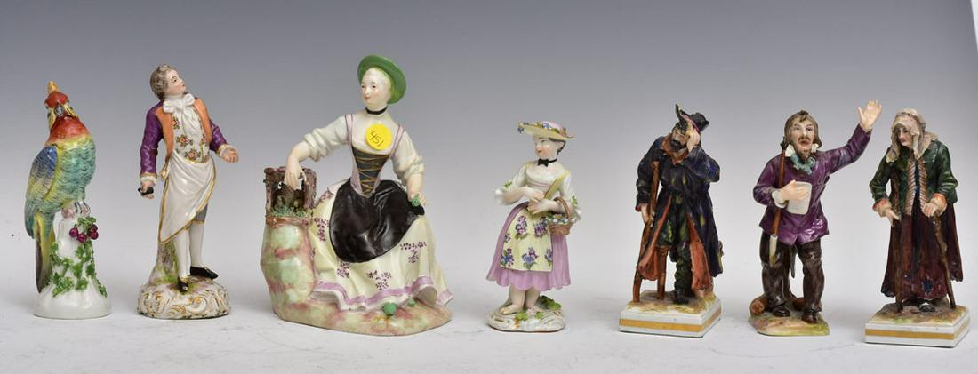 Continental Porcelain Figures (7) (1 of 4)