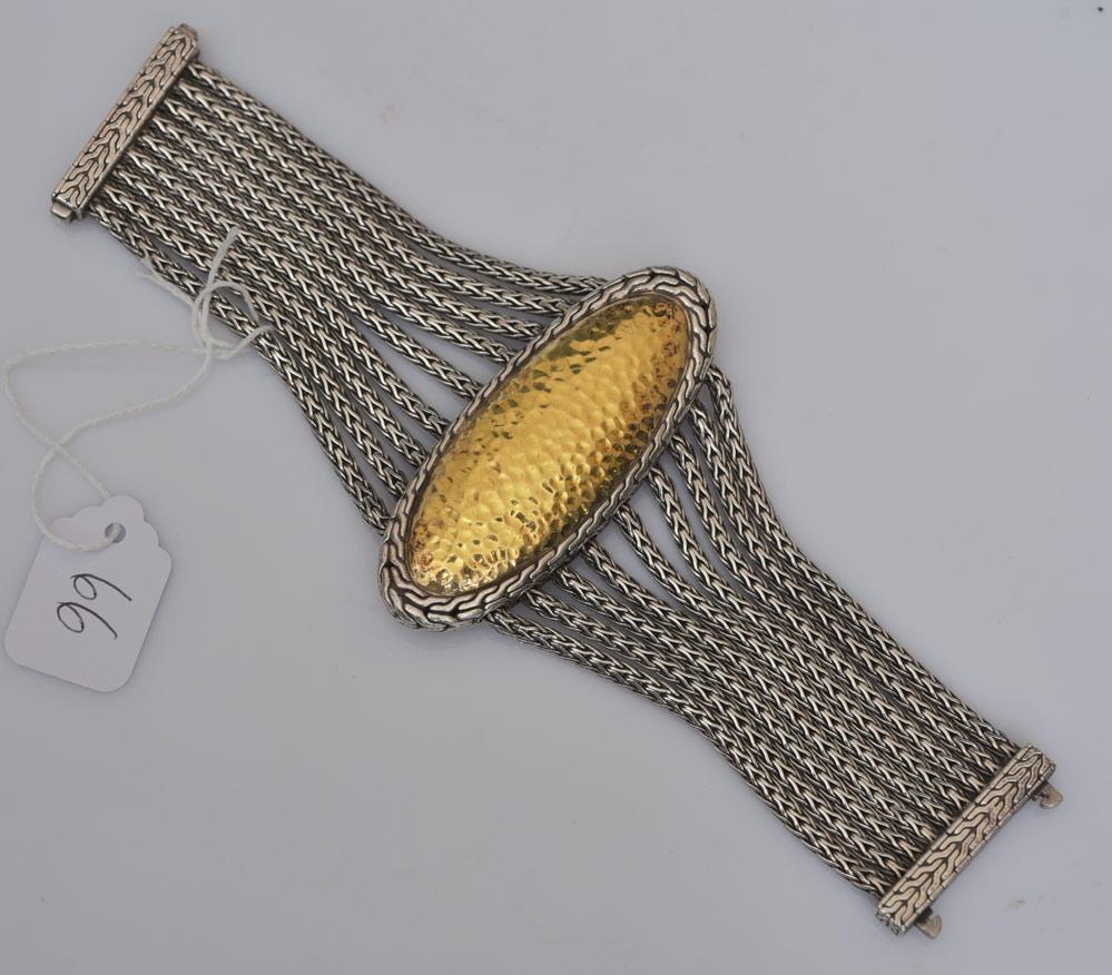 John Hardy 22k Gold and Sterling Silver Bracelet (1 of 2)