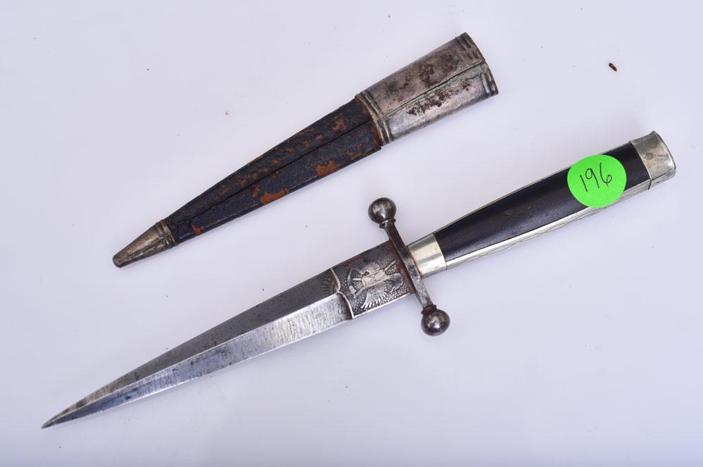 Silver Mounted Dirk Knife (1 of 1)