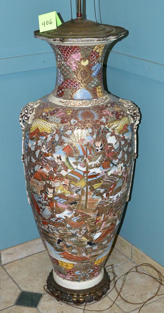 Satsuma Floor Vase (1 of 4)