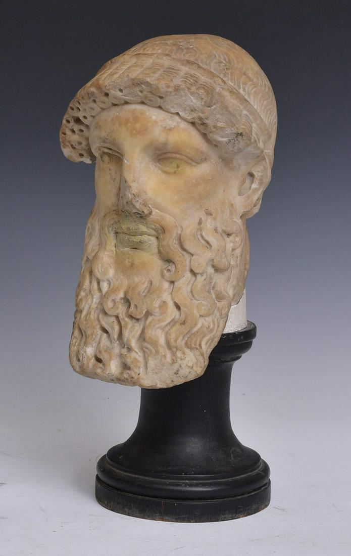 Classical Marble Bust of a Bearded Man (1 of 13)
