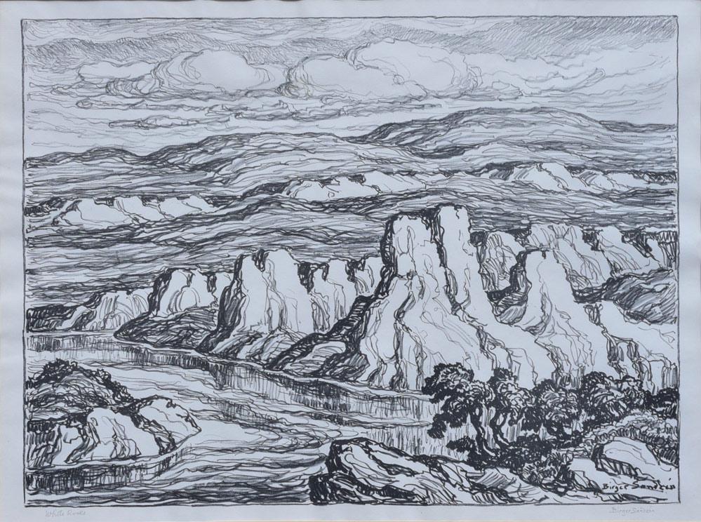 Birger Sandzen Lithograph (1 of 3)