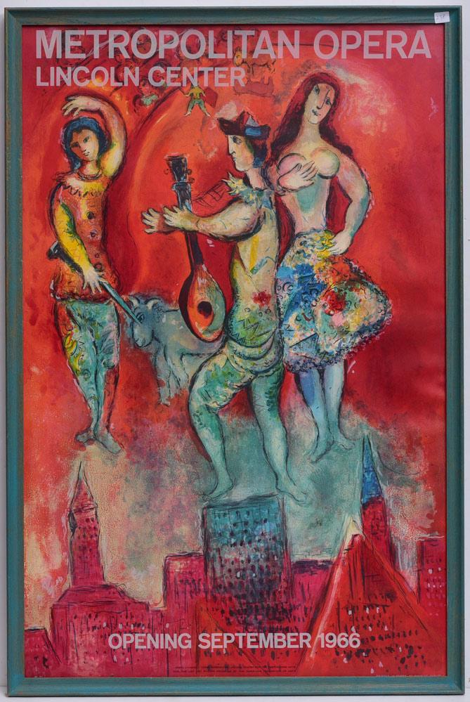 Marc Chagall Metropolitan Opera Poster (1 of 1)
