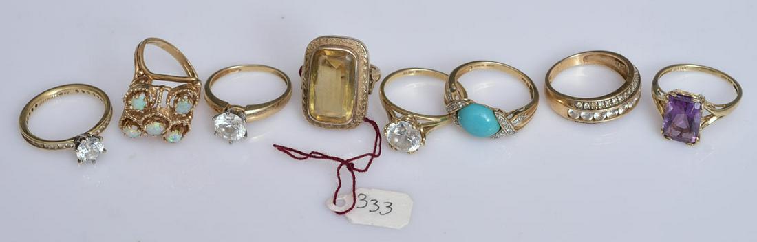 14k Gold Rings (8) (1 of 1)