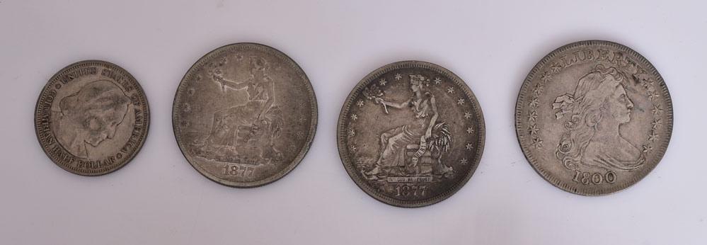 Four American 19th Coins (1 of 6)