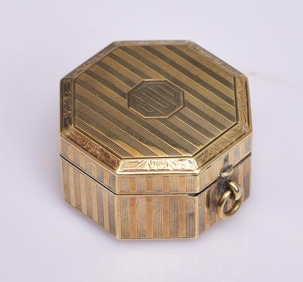 14k Gold Octagonal Box (1 of 4)