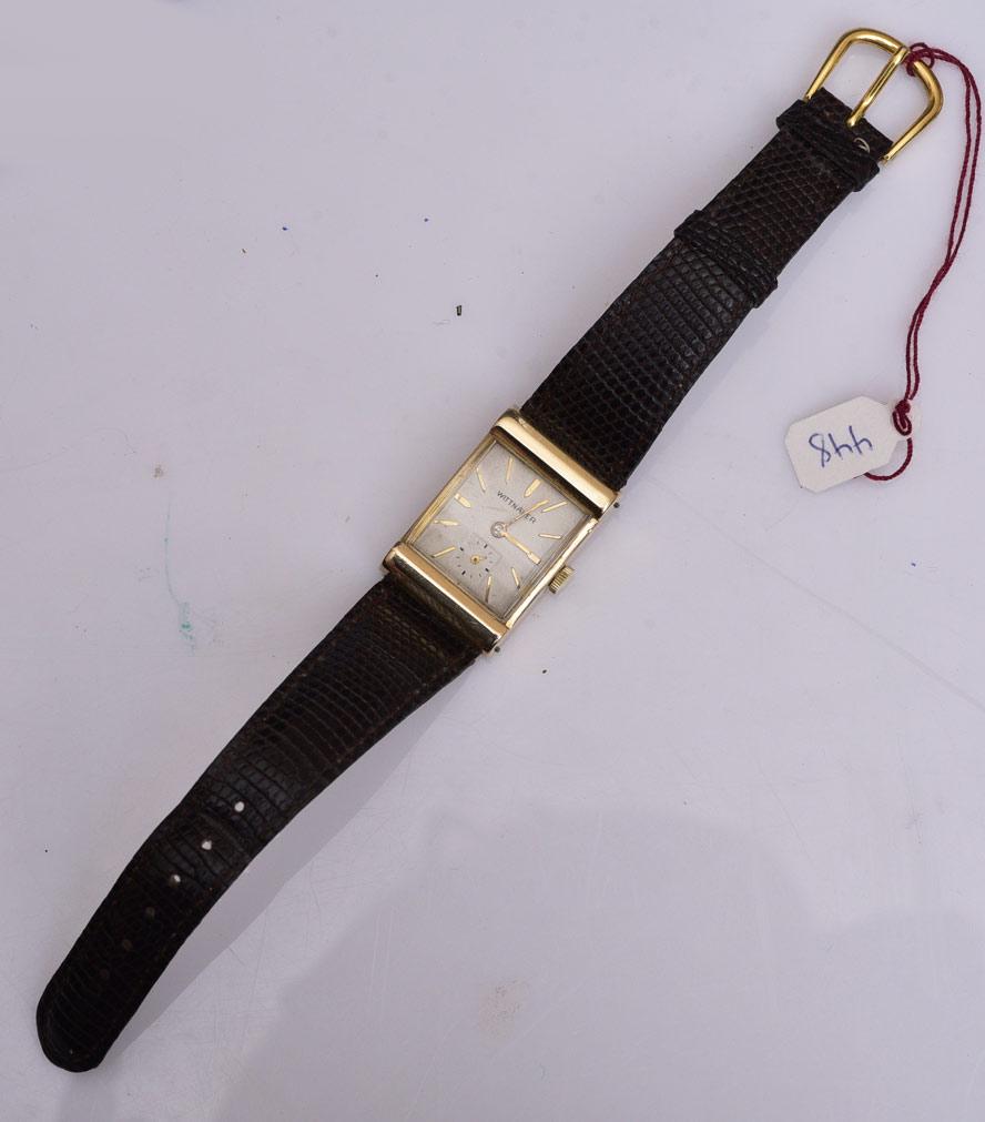 Wittnauer 14k Gold Gent's Wrist Watch (1 of 2)