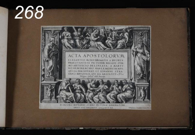 PHILIP GALLE (1537-1612) Acta Apostolorum a portfo