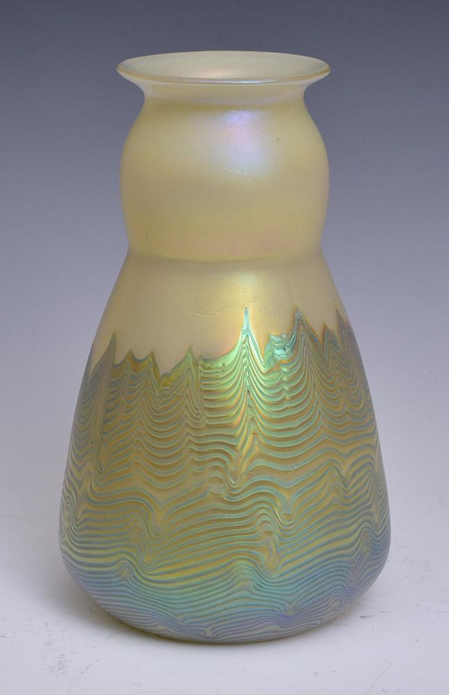 attributed to Loetz  Art Glass Vase (1 of 2)