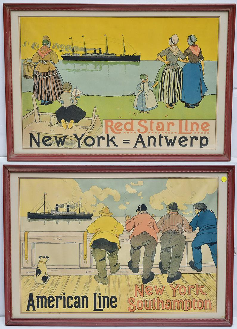 Advertising Steam Ship Prints (2) (1 of 3)