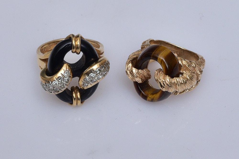 14k Gold Rings (2) (1 of 1)