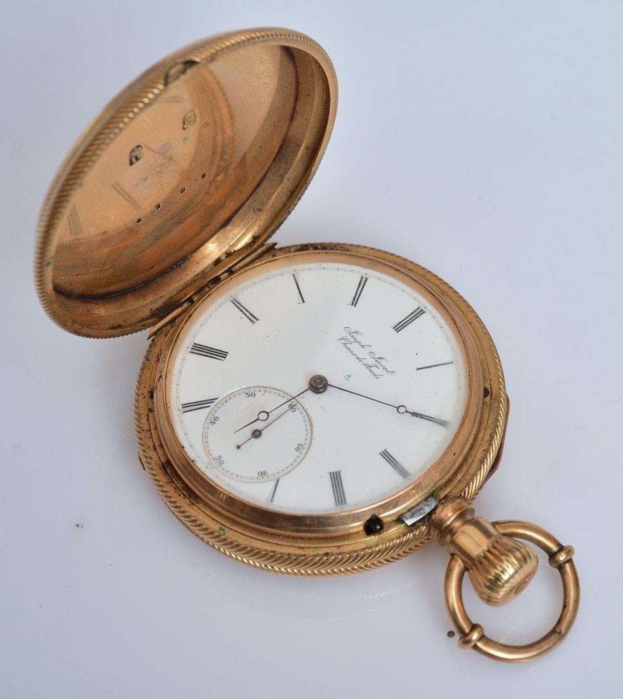 Joseph Jacot 18k Gold Pocket Watch (1 of 3)