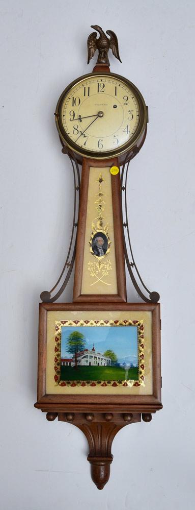Waltham Banjo Wall Clock (1 of 2)