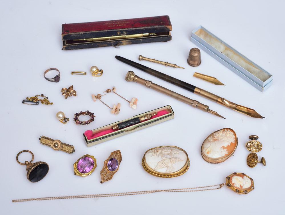 Victorian 14k Gold Jewelry (1 of 3)