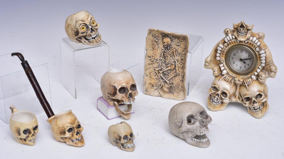 German Porcelain Skulls (1 of 1)