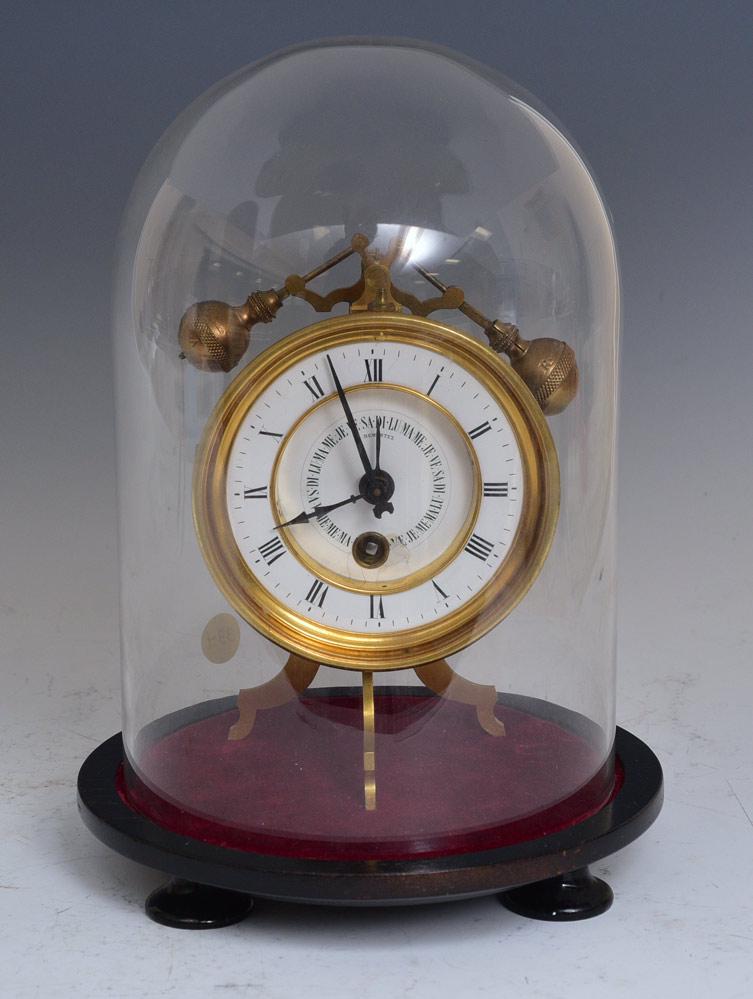 French Balancing Ball Skeleton Clock (1 of 2)