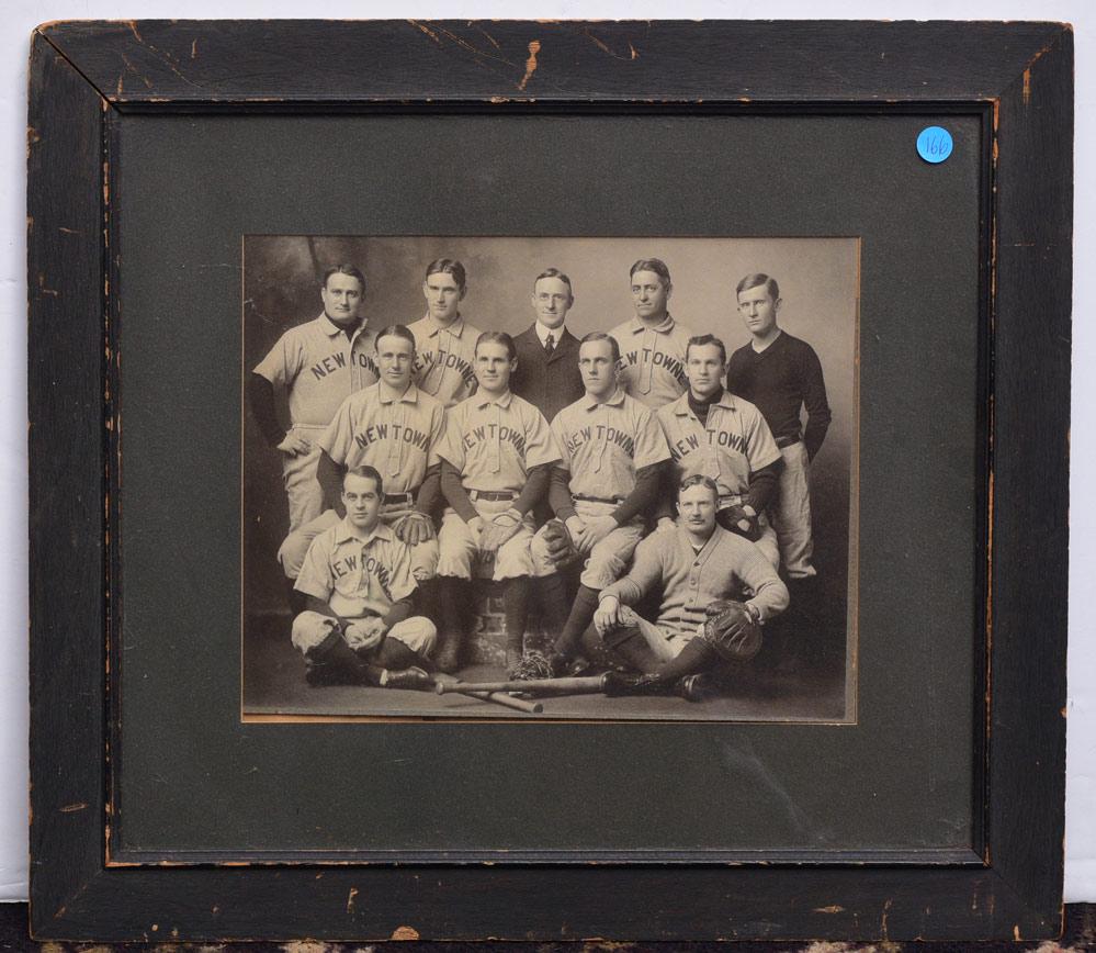 Newtowne 1906 Baseball Team Photograph (1 of 2)