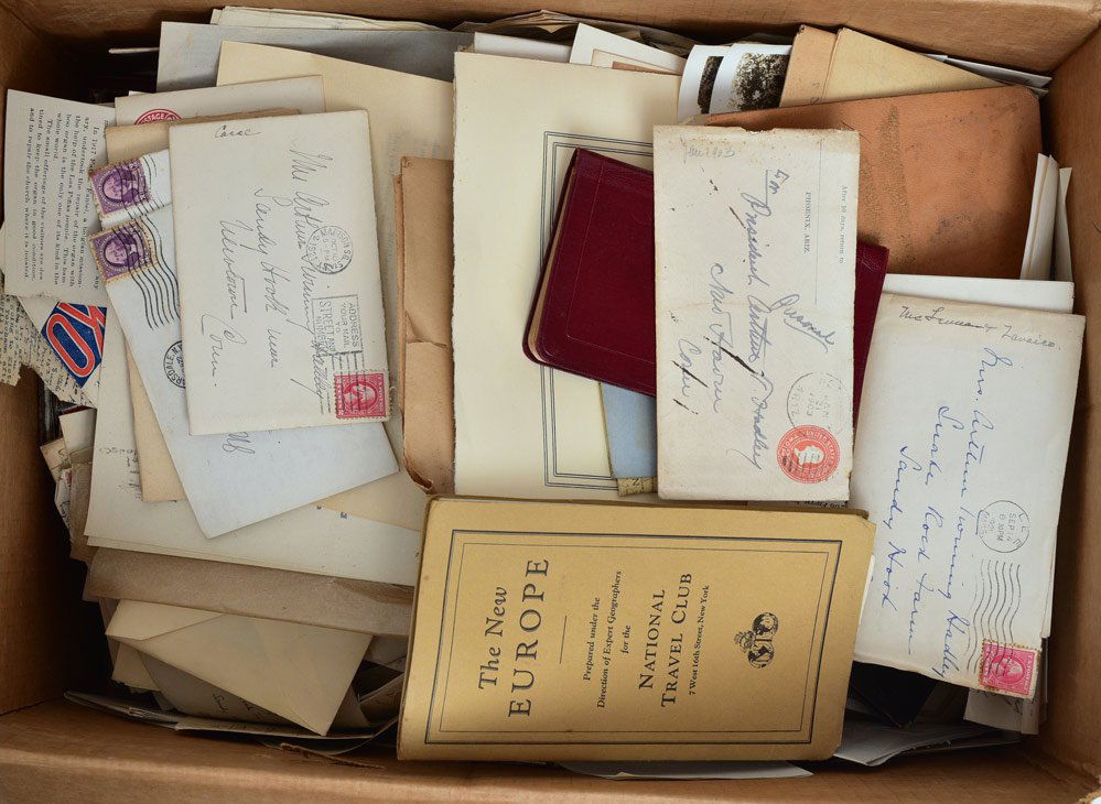 Box of Ephemera, mostly Yale related (1 of 1)