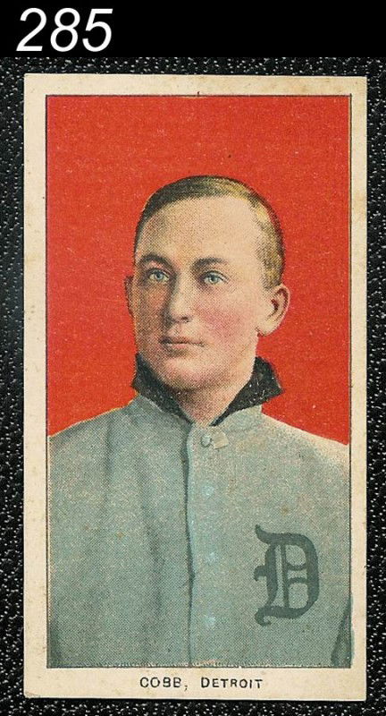 TY COBB T206 RED BACK BASEBALL CARD: TY COBB T206 RED BACK BASEBALL CARD