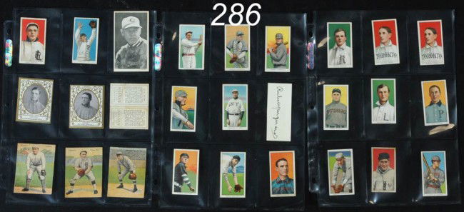 COLLECTION OF SPORTS CARDS including Jack Johnson,: COLLECTION OF SPORTS CARDS including Jack Johnson, T206, Ramly and Hassan