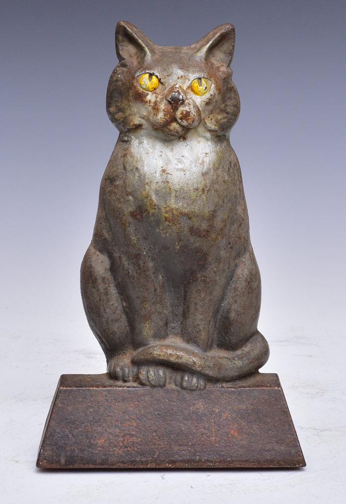 Cast Iron Cat Door Stop (1 of 2)