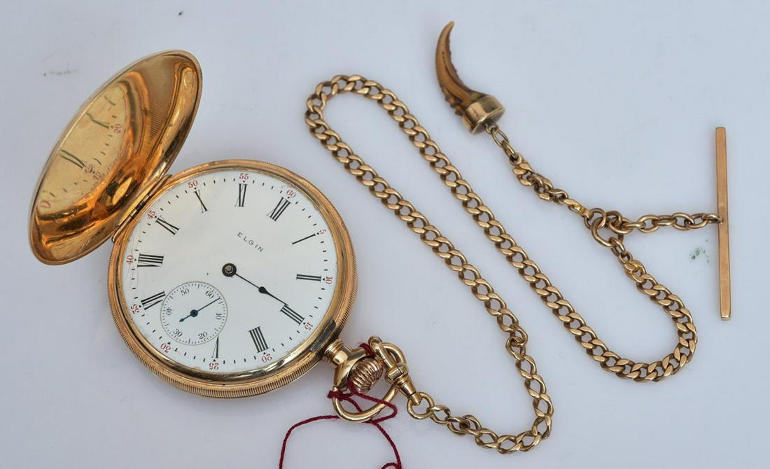 Elgin 14k Gold Pocket Watch (1 of 3)