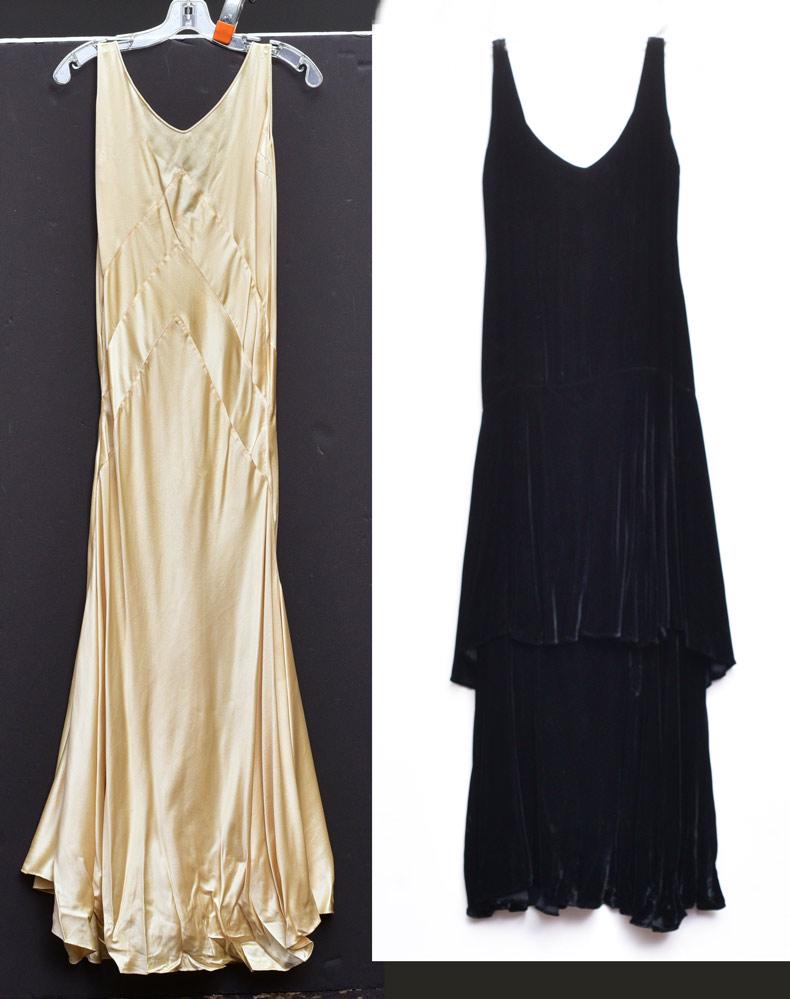 Two Flapper Dresses, Hat & Shoes (1 of 4)