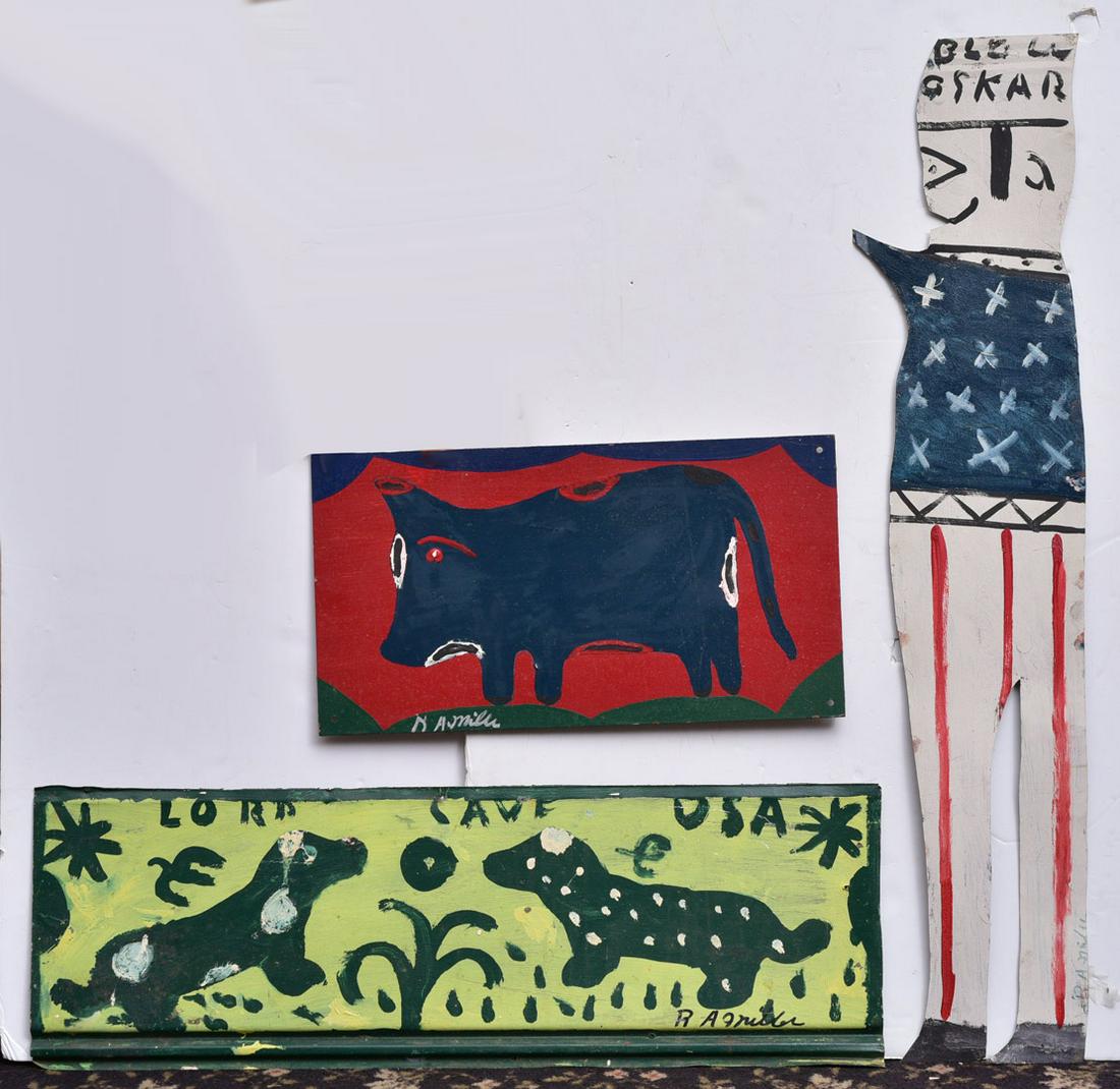 R. A. Miller: American Folk Art Paintings (1 of 10)