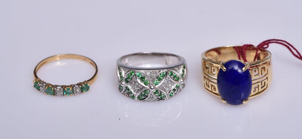 Two 14k Gold Rings and a 10k Gold Ring (1 of 1)