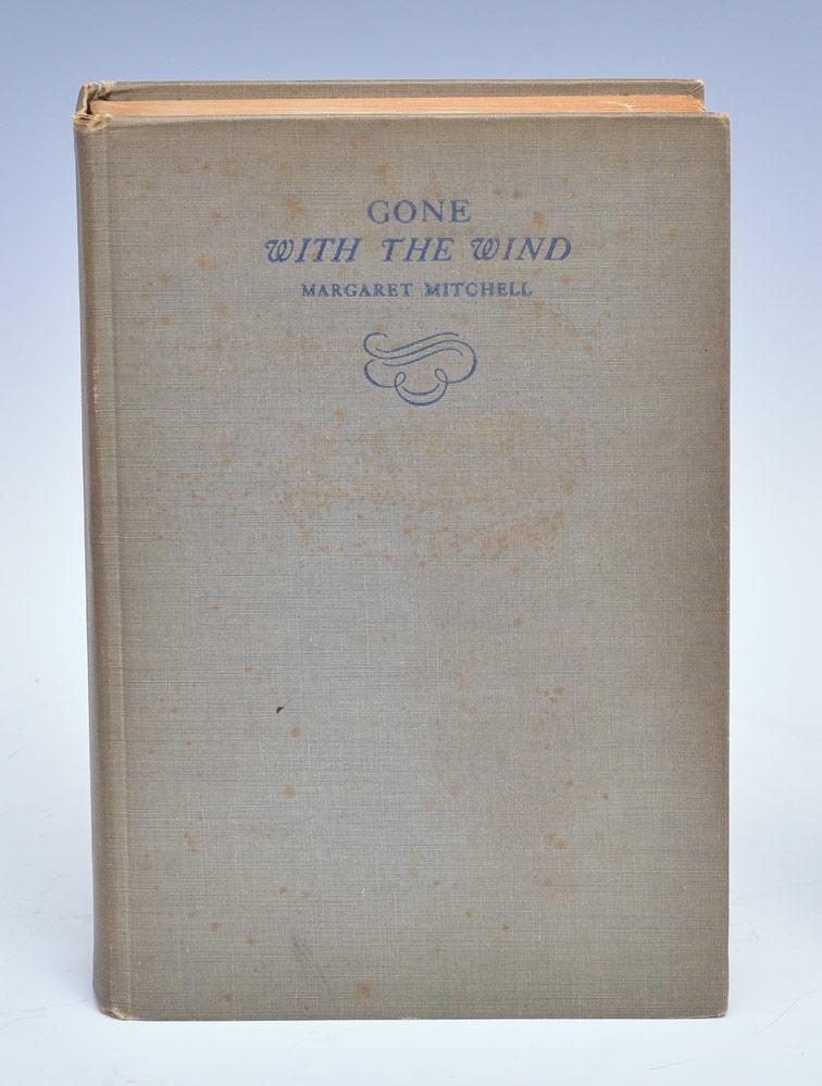 Gone with the Wind by Margaret Mitchell: First printing, New York, The Macmillan Co, May 1936