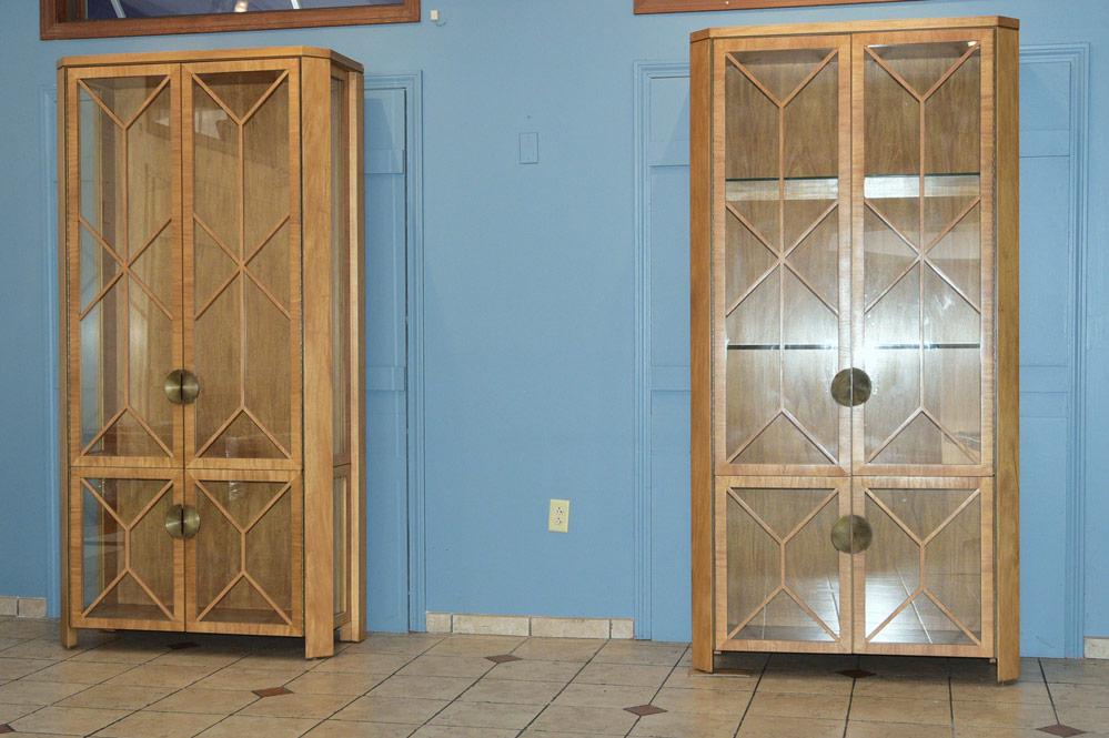 Pair Charles Pfister Primavera Cabinets (1 of 5)