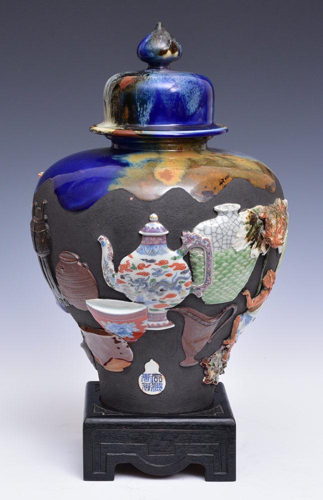 Japanese Meiji Sumida Gawa Porcelain Vase (1 of 12)
