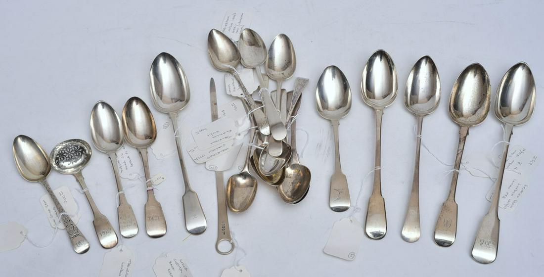 Early English Sterling Silver Flatware (1 of 2)