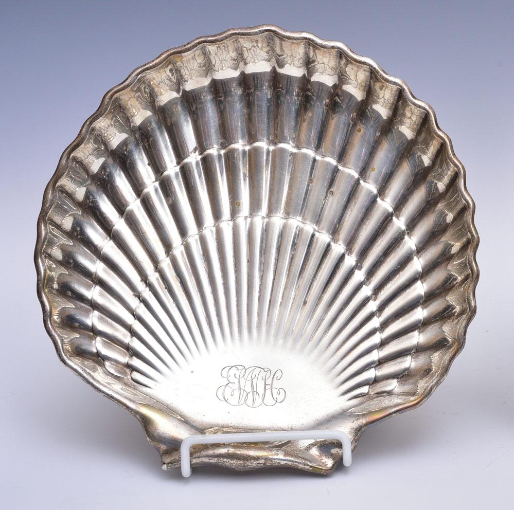 Gorham Sterling Silver "Sea Shell" Serving Tray (1 of 1)