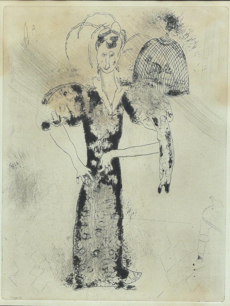 Marc Chagall Etchings (3) (1 of 2)