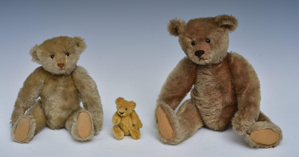 Two Early Steiff Teddy Bears (1 of 17)